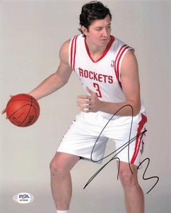OMER ASIK signed 8x10 photo PSA/DNA Houston Rockets Autographed Sale Visa Payment