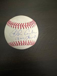 Orlando Cabrera signed baseball,with "04 WS champs" ins Find Great Cheap Online