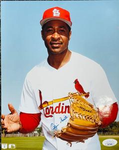 Ozzie Smith Autographed 8x10 Baseball Photo (JSA) Get To Buy