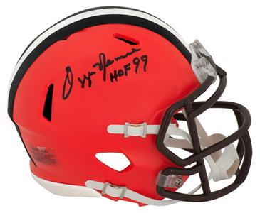 Ozzie Newsome Signed Browns Riddell Speed Mini Helmet w/HOF'99 - (SCHWARTZ COA) Sale Nicekicks