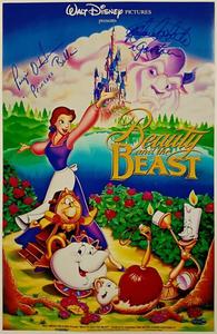 PAIGE O'HARA   RICHARD WHITE Signed 11x17 Photo Beauty & the Beast OC HOLOGRAM Clearance Geniue Stockist