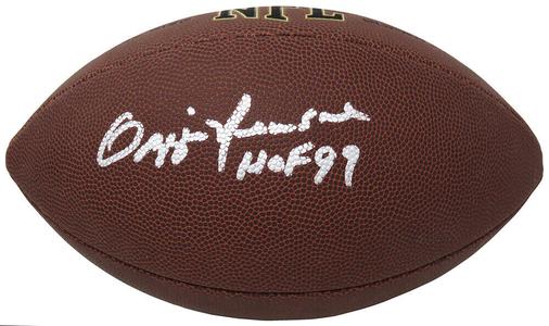 Ozzie Newsome BROWNS Signed Wilson SuperGrip Full Size NFL Football w/HOF'99- SS Online Online Cheap Online