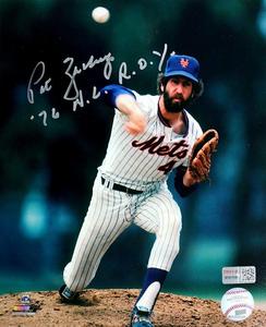 Pat Zachry Signed Autographed New York Mets 8x10 Photo Insc. 76 NL ROY TRISTAR Order