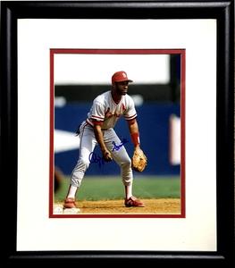 Ozzie Smith Cardinals signed 8x10 photo framed autograph HOF CBM COA 2025 Newest
