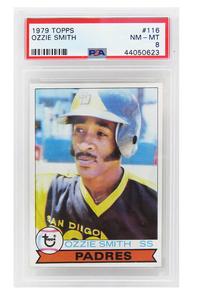Ozzie Smith (San Diego Padres) 1979 Topps Baseball RC Card #116 -PSA 8 NM-MT (C) Shop Offer