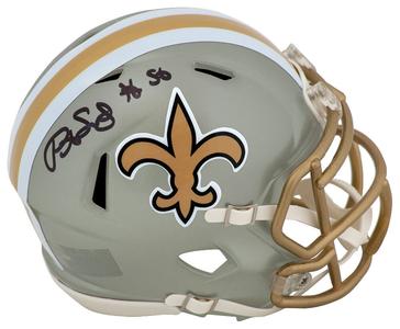 Pat Swilling Signed Saints FLASH Riddell Speed Mini Helmet (SCHWARTZ SPORTS COA) Online Online Cheap Online