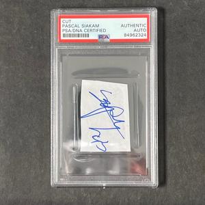 Pascal Siakam signed cut PSA/DNA slabbed Auto Autographed Raptors Wholesale Pice
