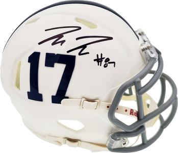 PAT FREIERMUTH AUTOGRAPHED PENN STATE WHITE SPEED MINI HELMET BECKETT 191112 Extremely Cheap Pice