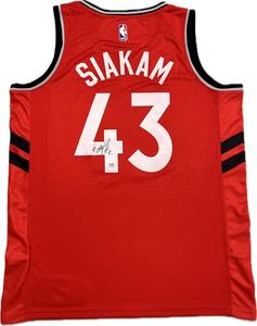 Pascal Siakam Signed Jersey PSA/DNA Toronto Raptors Autographed Free Shipping Shop For