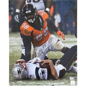 Von Miller Autographed/Signed Denver Broncos 16x20 Photo Beckett 48695 Cheap Pice Free Shipping