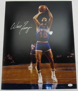 Walt Frazier Signed 16x20 Photo JSA Witnessed Footlocker Finishline Sale Online