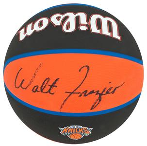 Walt Frazier Signed Knicks Wilson The City Full Size Basketball - (SCHWARTZ COA) Cheap Sale Low Cost