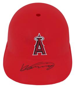 Vladimir Guerrero Sr Signed Angels Souvenir Rep Batting Helmet - (SCHWARTZ COA) Cheap Sale Big Discount
