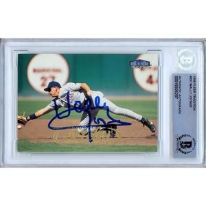 Wally Joyner San Diego Padres Signed 1998 Fleer Tradition Card Beckett Authentic Auto Slab Amazon Sale Online