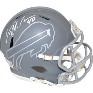 Von Miller Autographed/Signed Buffalo Bills Slate Mini Helmet Beckett 48700 Cheap Online