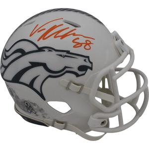 Von Miller Autographed/Signed Denver Broncos 24 Salute Mini Helmet Beckett 48702 New Arrival