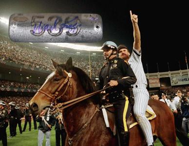 WADE BOGGS SIGNED OLD YANKEE STADIUM NY GAME USED SEAT RAILING BOX PLATE 539 JSA Buy Cheap How Much