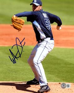 Wade Davis Autographed Tampa Bay Rays 8x10 Photo Beckett 46273 Buy Cheap Recommend