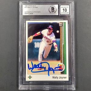 Wally Joyner autograph signed 1989 Upper Deck #573 Card BAS BGS 10 auto Pay With Paypal Cheap Pice