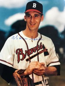 Warren Spahn Autographed 8x10 Baseball Photo Deals