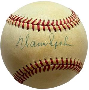 Warren Spahn Autographed Official National League Baseball (JSA) Cheap Order