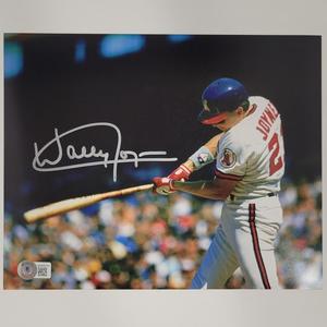 Wally Joyner signed 8x10 Photo California Angels  Beckett BAS Witness Holo Eastbay Online