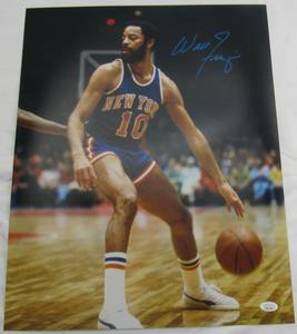 Walt Frazier Signed 16x20 Photo JSA Certification I Low Pice Sale Online