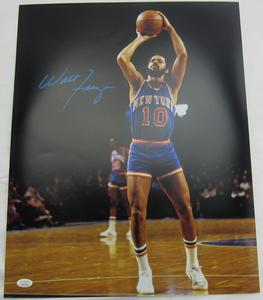 Walt Frazier Signed 16x20 Photo JSA Certification Outlet Countdown Package