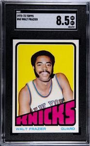 Walt Frazier 1972-73 Topps Card #60- SGC Graded 8.5 NM-MT  (New York Knicks/HOF) Best Sale Online