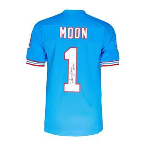 Warren Moon Autographed Houston Football Vintage Style Jersey Buy Cheap Footlocker Finishline