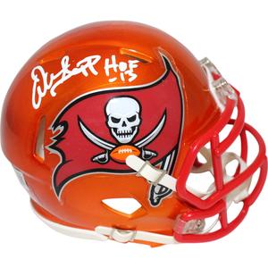 Warren Sapp Autographed/Signed Tampa Bay Buccaneers Flash Mini Helmet BAS 48805 Fashion Style For Sale