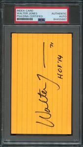 Walter Jones Signed Cut PSA/DNA Slabbed Autographed Seahawks Discount Collections