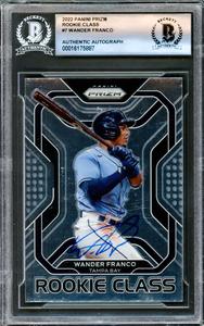 Wander Franco Autographed 2022 Panini Prizm Rookie Class RC Beckett 16175887 Buy Cheap Fake