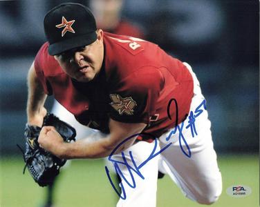 WANDY RODRIGUEZ signed 8x10 photo PSA/DNA Houston Astros Autographed Sale Real
