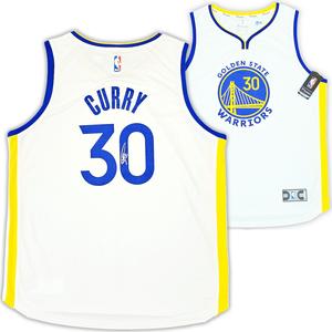 WARRIORS STEPHEN CURRY AUTOGRAPHED WHITE FANATICS JERSEY SIZE XL BECKETT 215826 For Sale Official Site