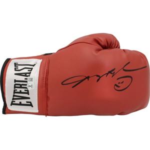 Sugar Ray Leonard Autographed Red Right Boxing Glove Beckett 44780 Free Shipping Comfortable