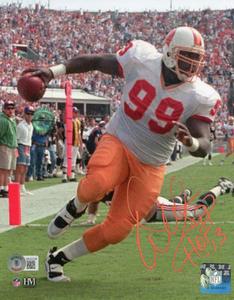 Warren Sapp Autographed Tampa Bay Buccaneers 8x10 Photo Beckett 40705 Cheap Sale Big Sale