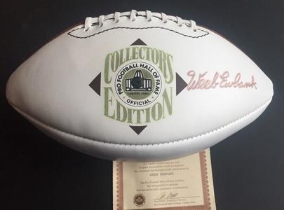 WEEB EWBANK Signed HOF Hall Of Fame Coa Football Jets Autograph Jsa coa Cheap Big Sale