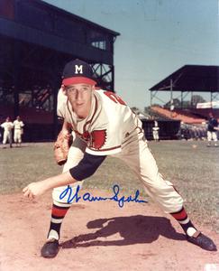Warren Spahn Autographed 8x10 Photo Outlet Genuine