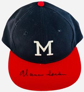 Warren Spahn Autographed Milwaukee Braves Hat (JSA) Outlet Store Cheap Pice