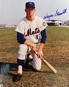 Wayne Garrett Autographed New York Mets 8x10 Photo Discount Order
