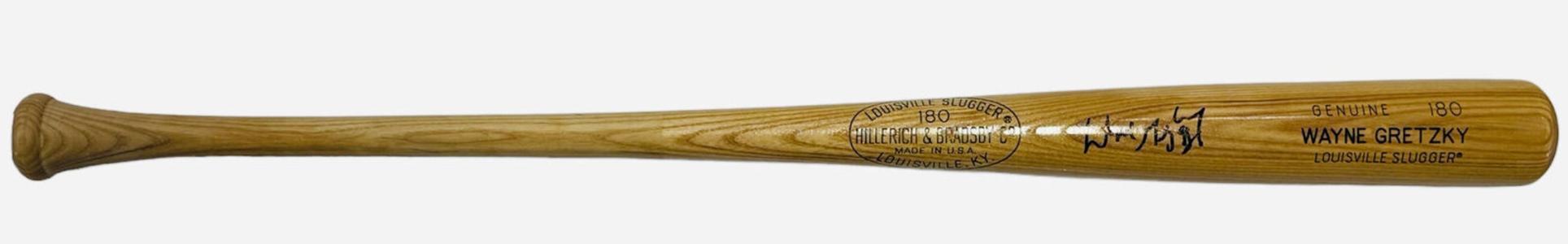 Wayne Gretzky Autographed Louisville Slugger Bat (JSA) Excellent Online