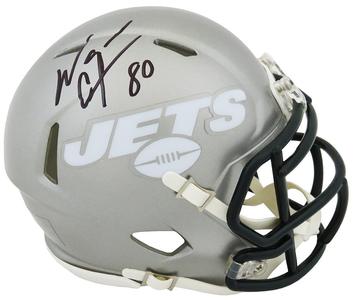 Wayne Chrebet Signed New York Jets FLASH Riddell Speed Mini Helmet - (SS COA) Clearance Sast