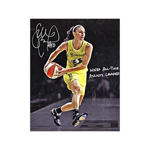 Sue Bird Autographed and Insc. " WNBA All Time Assists Leader" 8x10 Photo Sale Shop