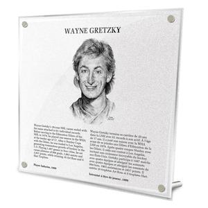 Wayne Gretzky Replica Hockey Hall of Fame Plaque Footlocker Finishline Online