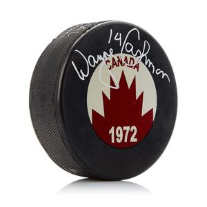 Wayne Cashman Team Canada Autographed 1972 Summit Series Hockey Puck Buy Cheap Recommend