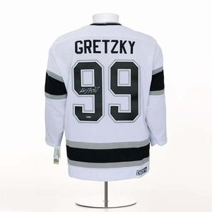 Wayne Gretzky Autographed Los Angeles Kings White Vintage CCM Jersey Buy Cheap Big Sale