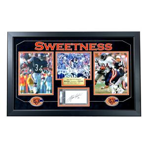 Walter Payton Autographed Cut Triple 8x10 Framed Photo Collage Bears PSA/DNA COA Latest Collections Sale Online