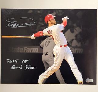 Taylor Ward autograph signed "1st Round Pick" 11x14 Photo  Beckett BAS Witness Fashionable