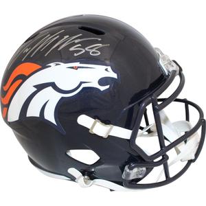 Von Miller Autographed/Signed Denver Broncos TB 97-23 F/S Helmet Beckett 48675 Cheap Visit